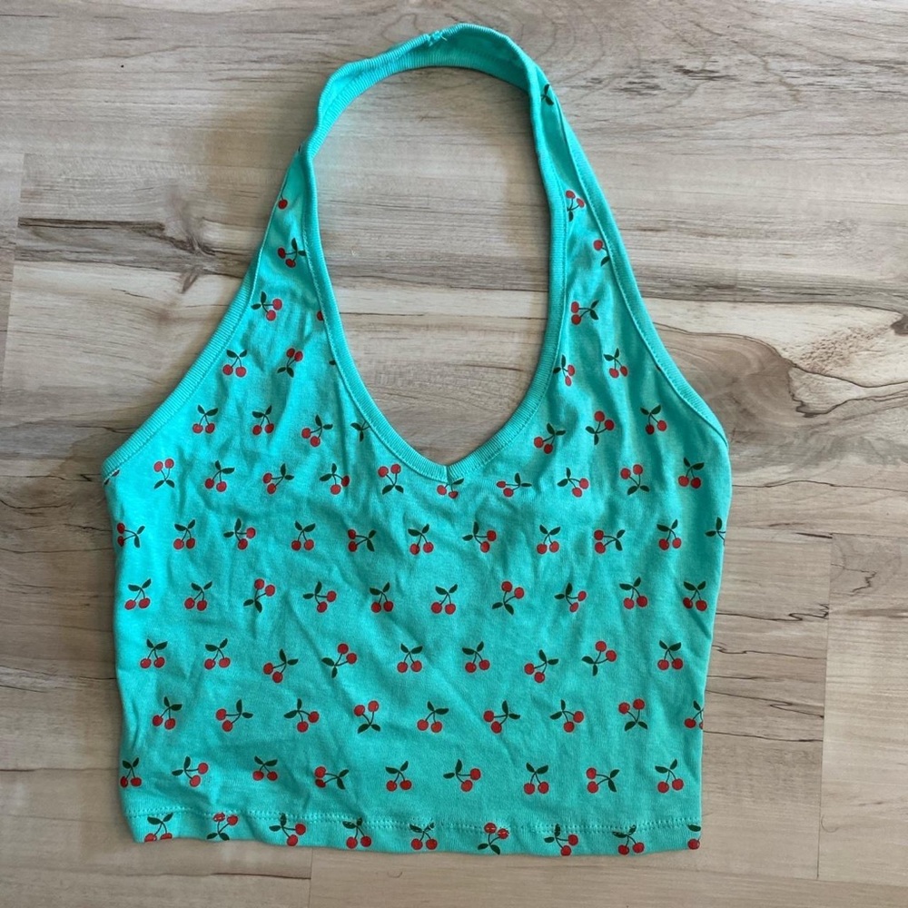 Cherry Halter Tank